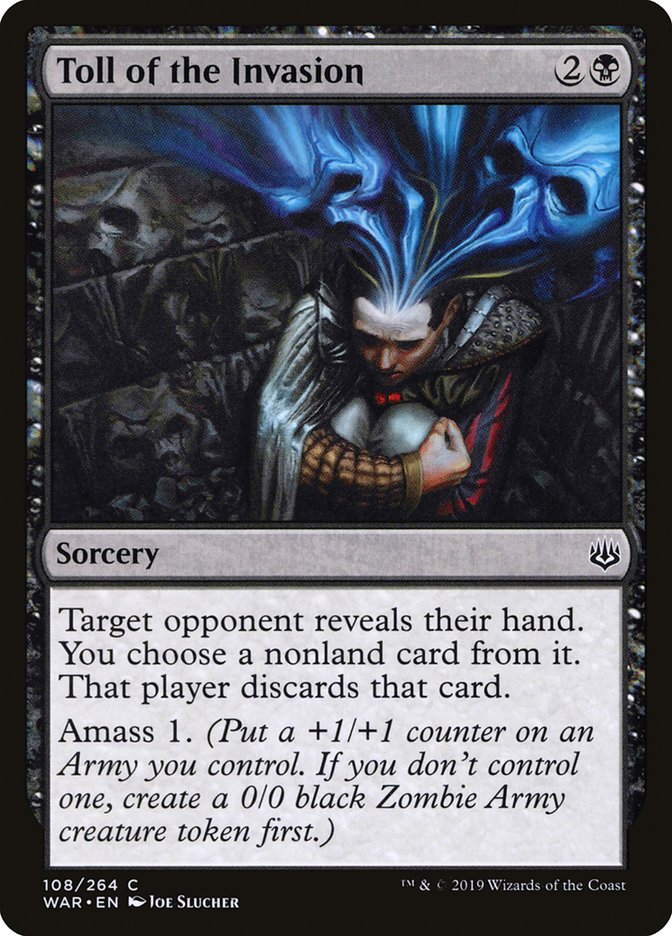 Toll of the Invasion - [Foil] War of the Spark (WAR)