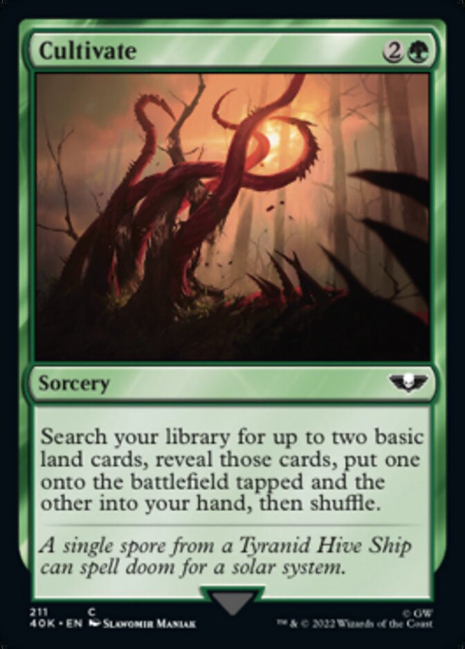 Cultivate - [Surge Foil] Warhammer 40,000 Commander (40K)