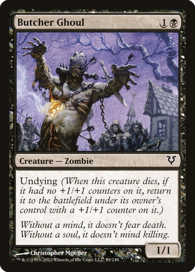 Butcher Ghoul - [Foil] Avacyn Restored (AVR)