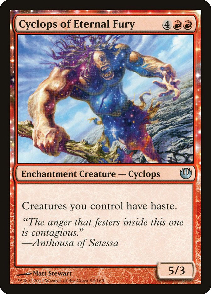 Cyclops of Eternal Fury - [Foil] Journey into Nyx (JOU)