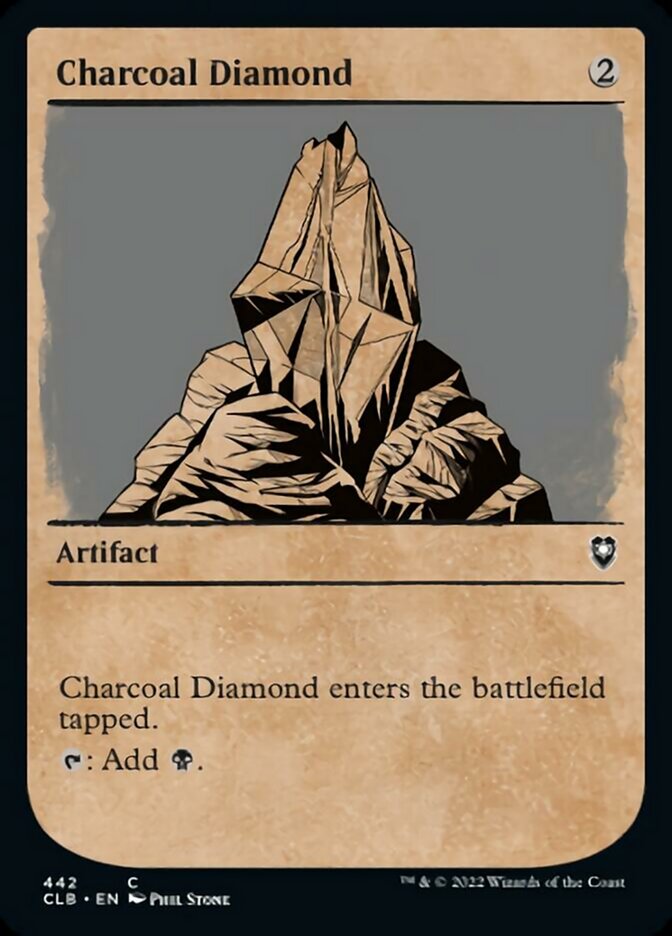 Charcoal Diamond - [Foil, Showcase] Commander Legends: Battle for Baldur's Gate (CLB)