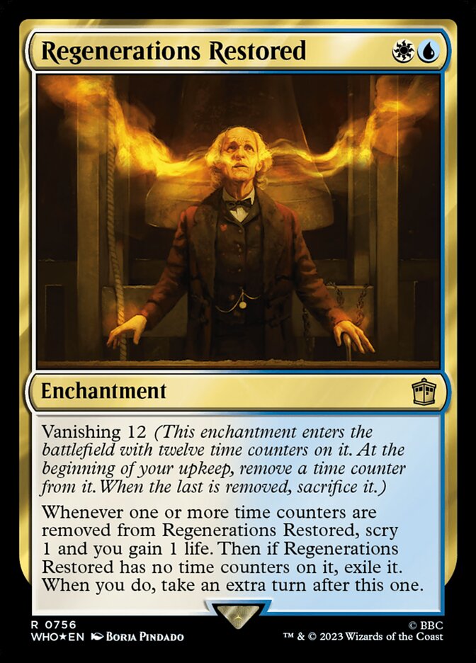 Regenerations Restored - [Surge Foil] Doctor Who (WHO)