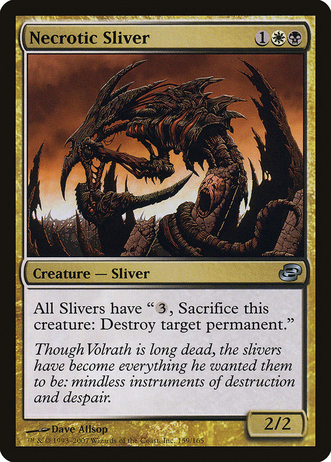 Necrotic Sliver - [Foil] Planar Chaos (PLC)