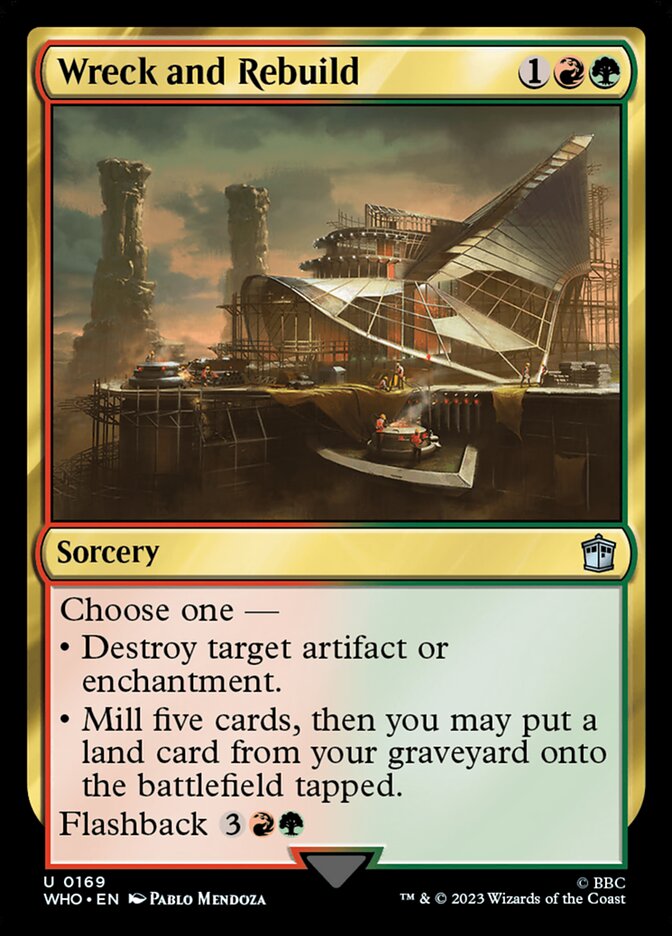 Wreck and Rebuild - [Foil] Doctor Who (WHO)