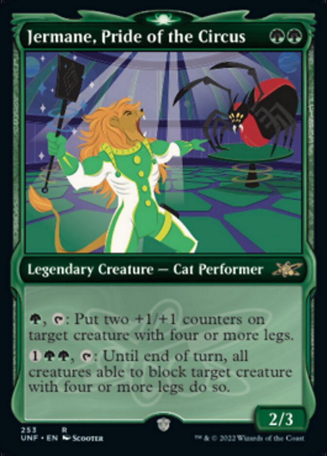 Jermane, Pride of the Circus - [Foil, Showcase] Unfinity (UNF)