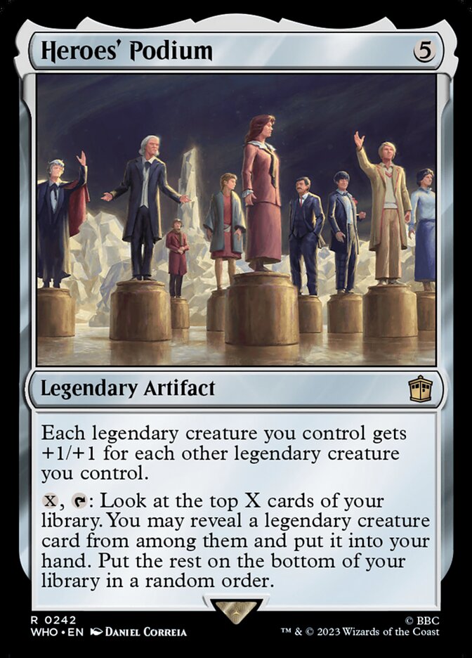 Heroes' Podium - [Foil] Doctor Who (WHO)