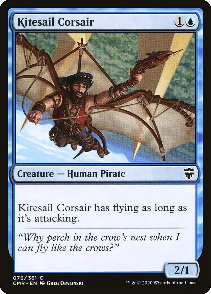 Kitesail Corsair - [Foil] Commander Legends (CMR)