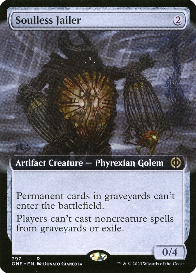 Soulless Jailer - [Foil, Extended Art] Phyrexia: All Will Be One (ONE)