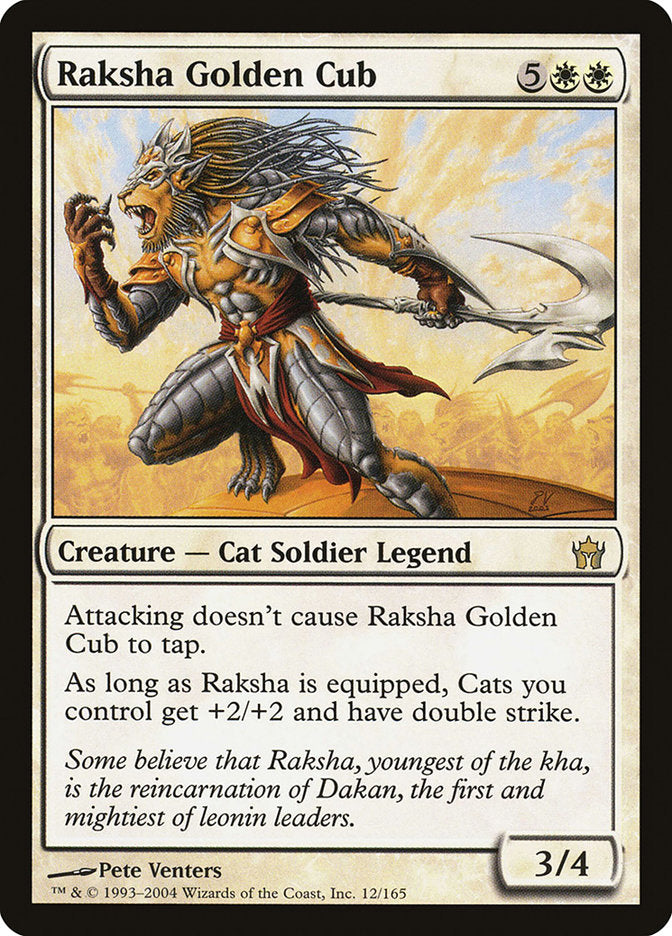 Raksha Golden Cub - [Foil] Fifth Dawn (5DN)