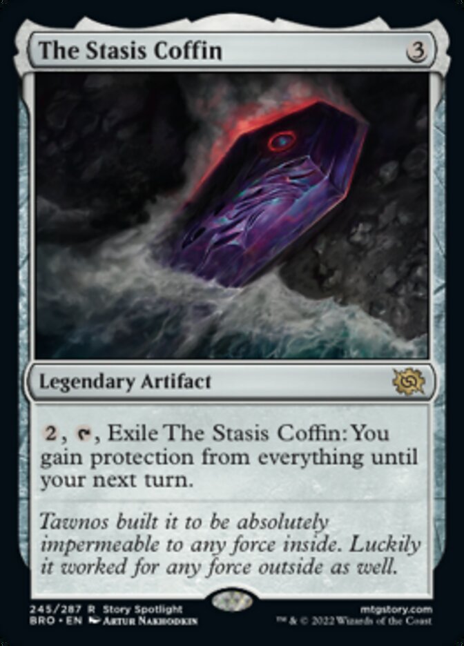 The Stasis Coffin - [Foil] The Brothers' War (BRO)