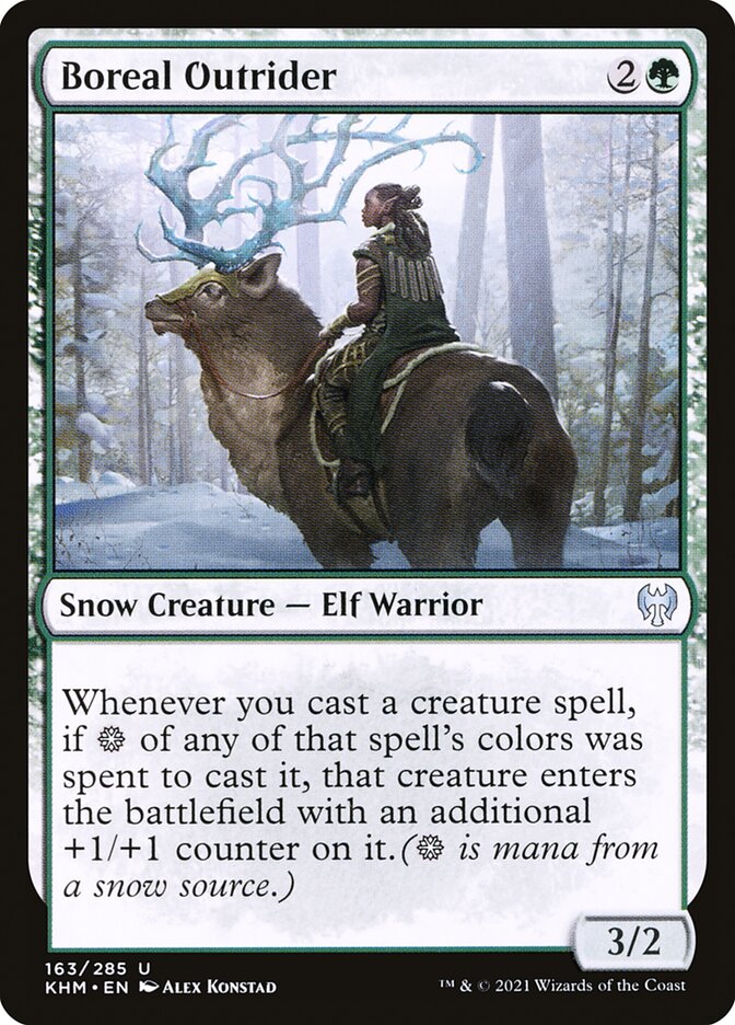 Boreal Outrider - [Foil] Kaldheim (KHM)