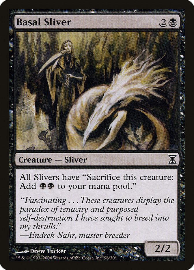 Basal Sliver - [Foil] Time Spiral (TSP)