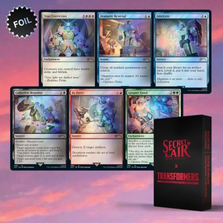 Secret Lair Drop: Transformers: Roll Out or Rise Up - [Foil] Secret Lair Drop Series (SLD)