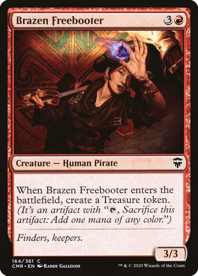 Brazen Freebooter - [Foil] Commander Legends (CMR)