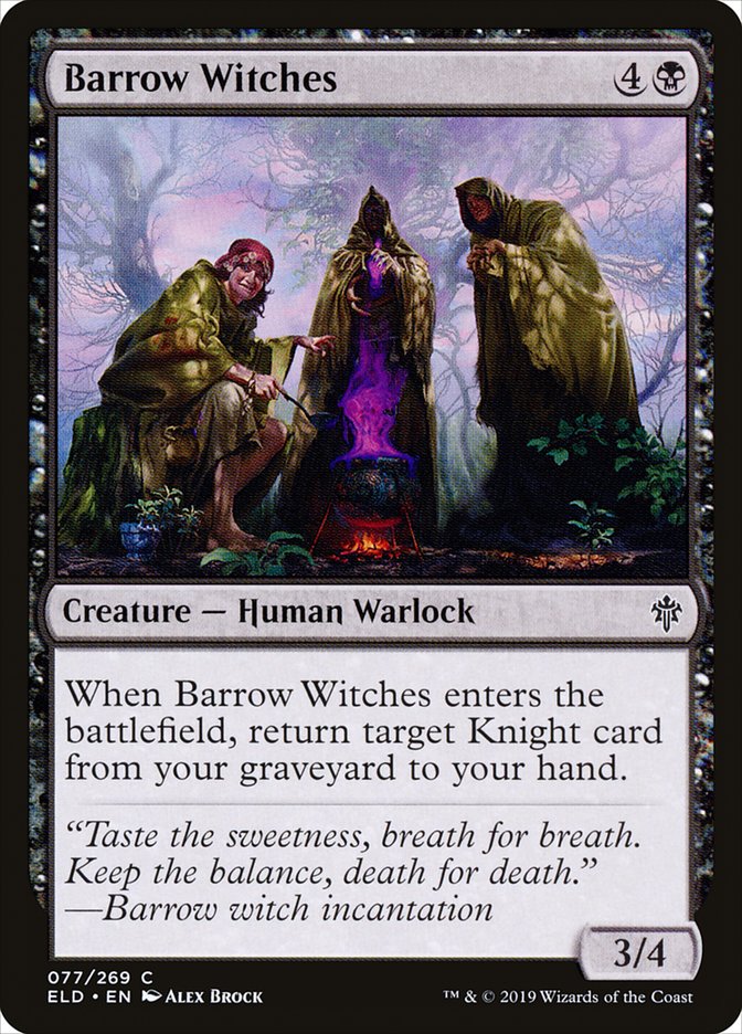 Barrow Witches - [Foil] Throne of Eldraine (ELD)