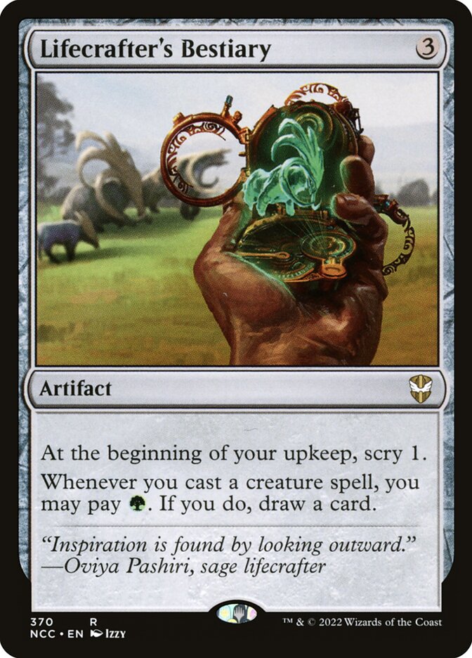 Lifecrafter's Bestiary - [Foil] New Capenna Commander (NCC)