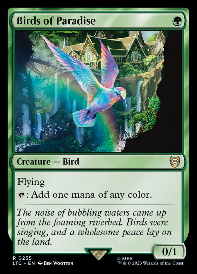 Birds of Paradise - Tales of Middle-earth Commander (LTC)