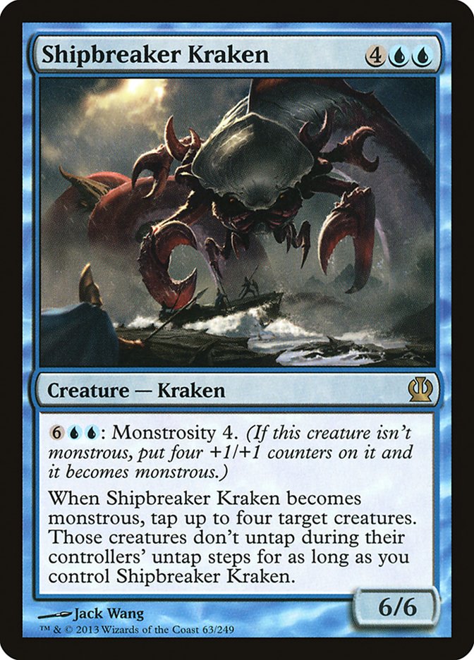 Shipbreaker Kraken - [Foil] Theros (THS)