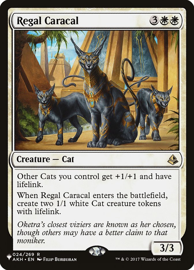 Regal Caracal - The List (PLIST)