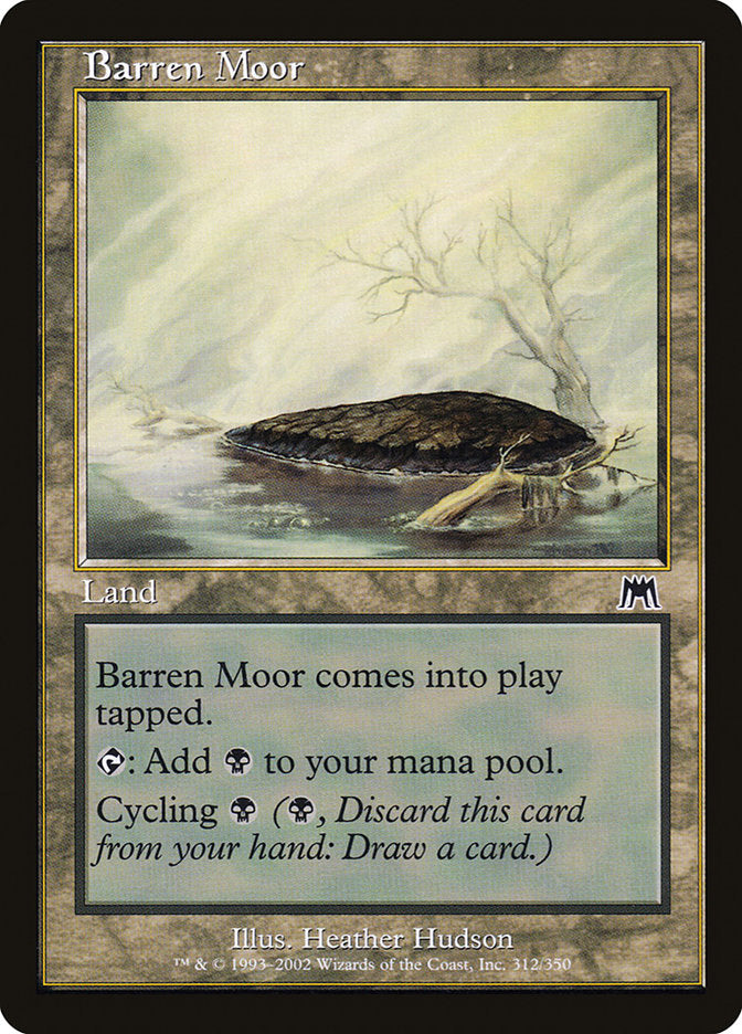 Barren Moor - [Foil, Retro Frame] Onslaught (ONS)