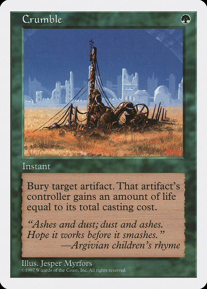 Crumble - Fifth Edition (5ED)