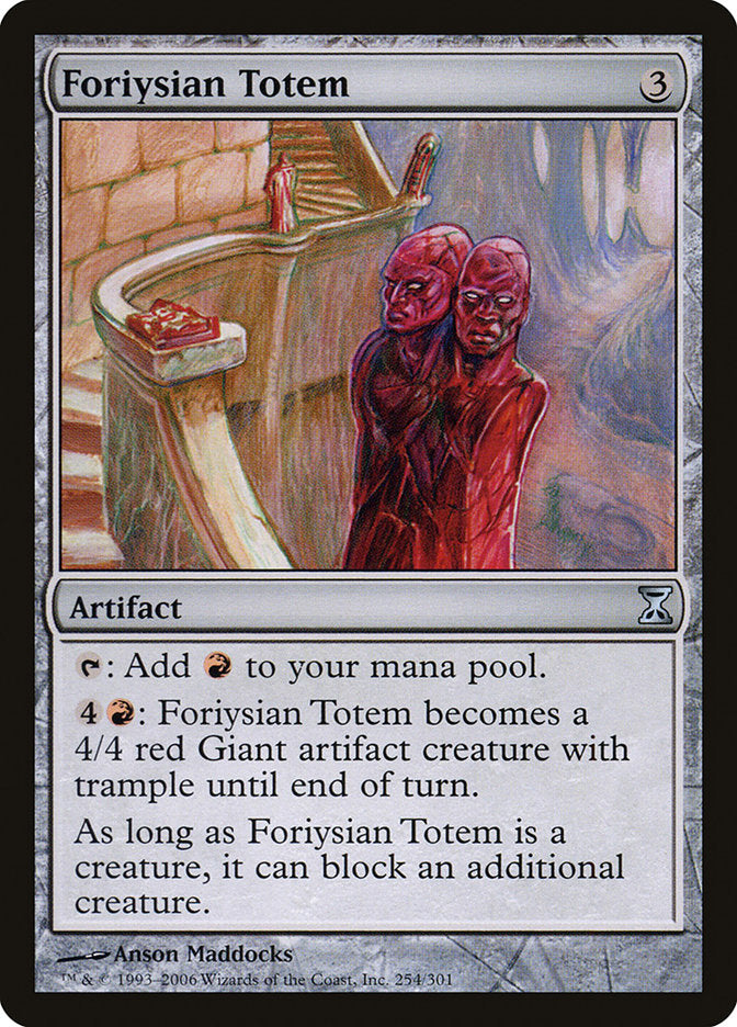Foriysian Totem - [Foil] Time Spiral (TSP)