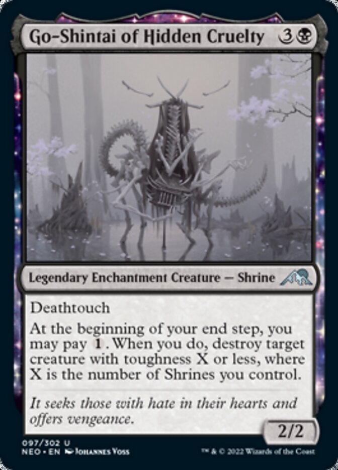 Go-Shintai of Hidden Cruelty - [Foil] Kamigawa: Neon Dynasty (NEO)