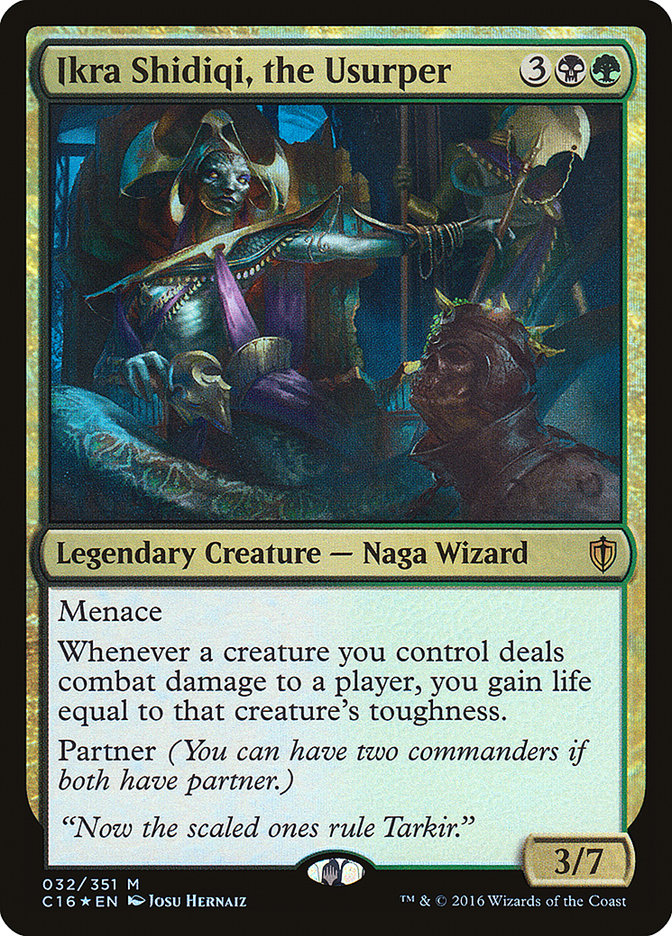 Ikra Shidiqi, the Usurper - [Foil] Commander 2016 (C16)
