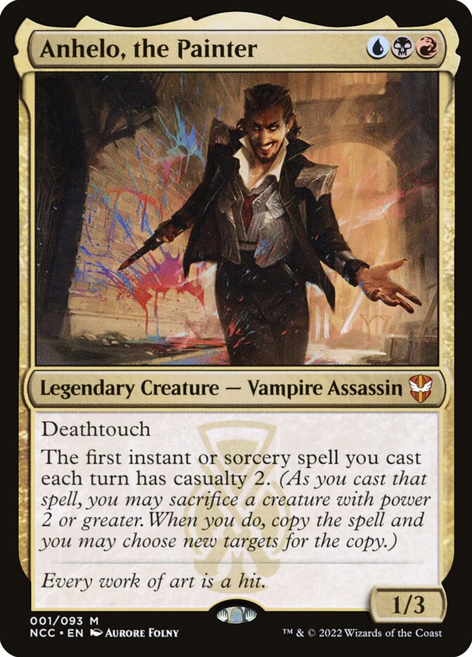 Anhelo, the Painter - [Foil] New Capenna Commander (NCC)