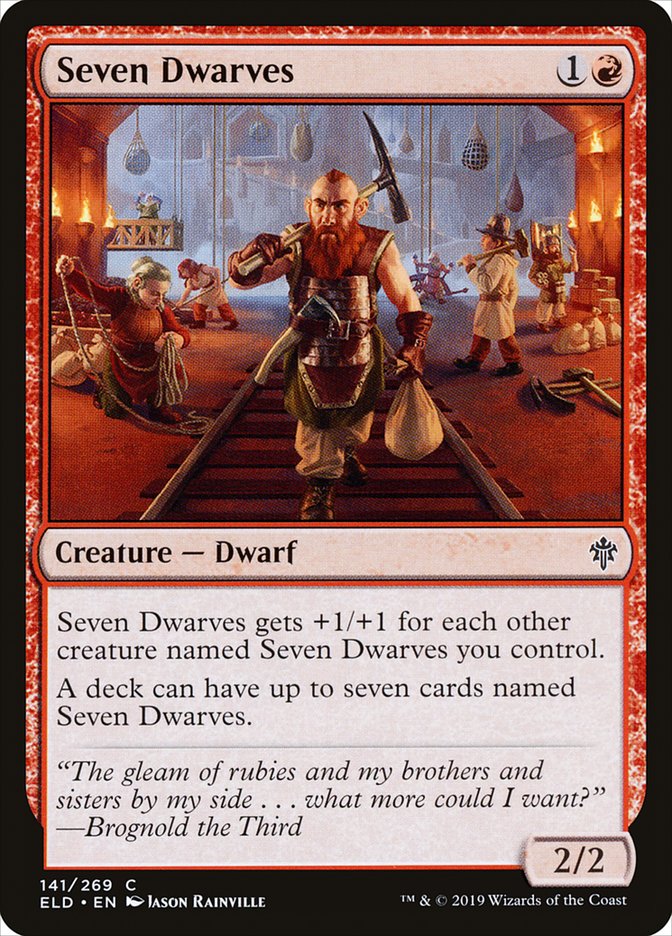 Seven Dwarves - Throne of Eldraine (ELD)