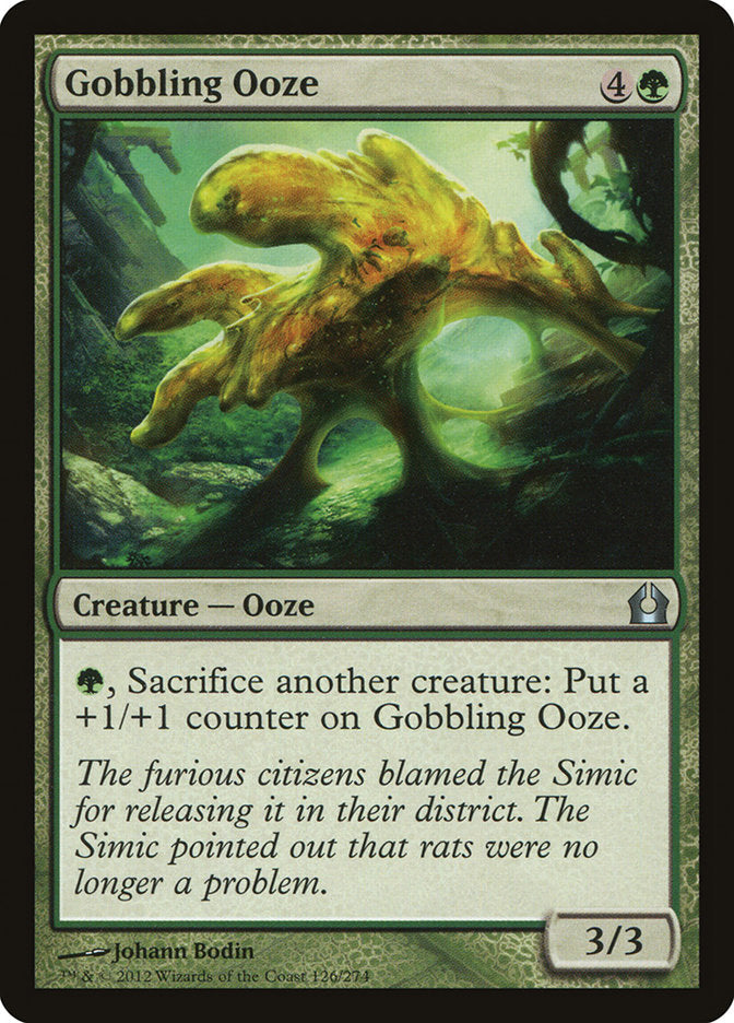 Gobbling Ooze - [Foil] Return to Ravnica (RTR)