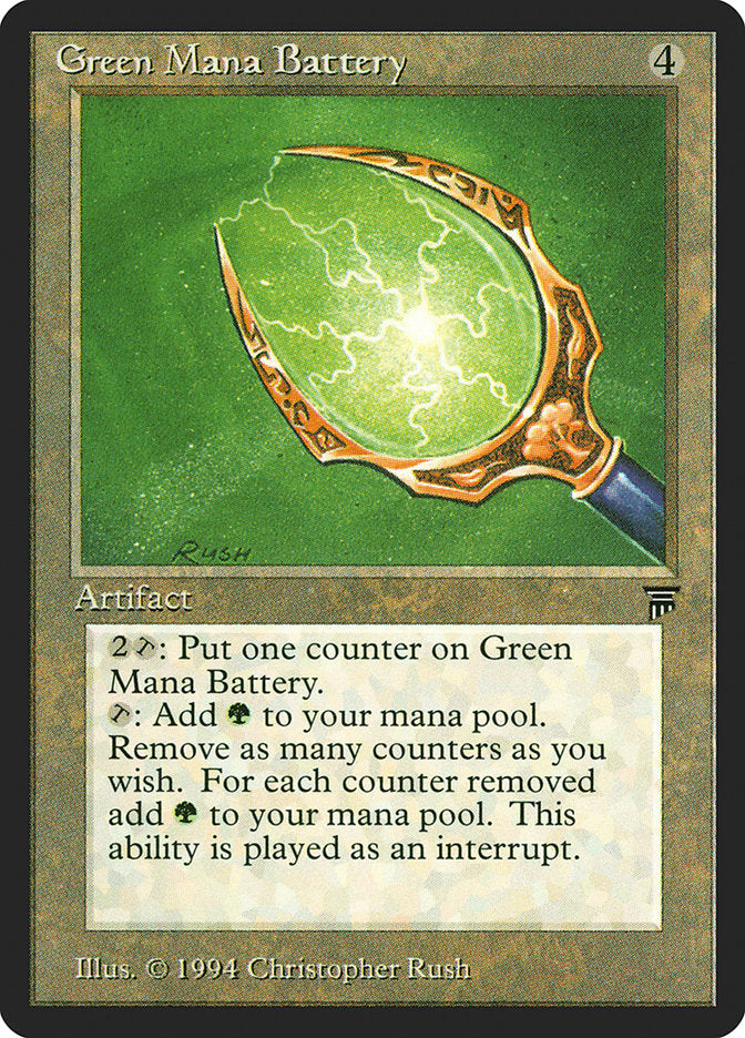Green Mana Battery - Legends (LEG)