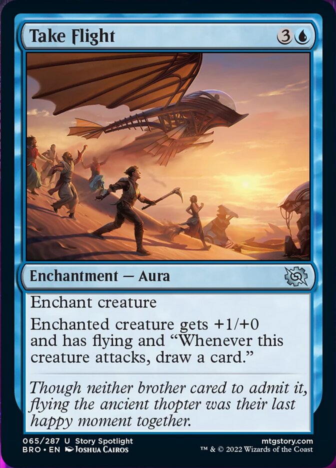 Take Flight - [Foil] The Brothers' War (BRO)