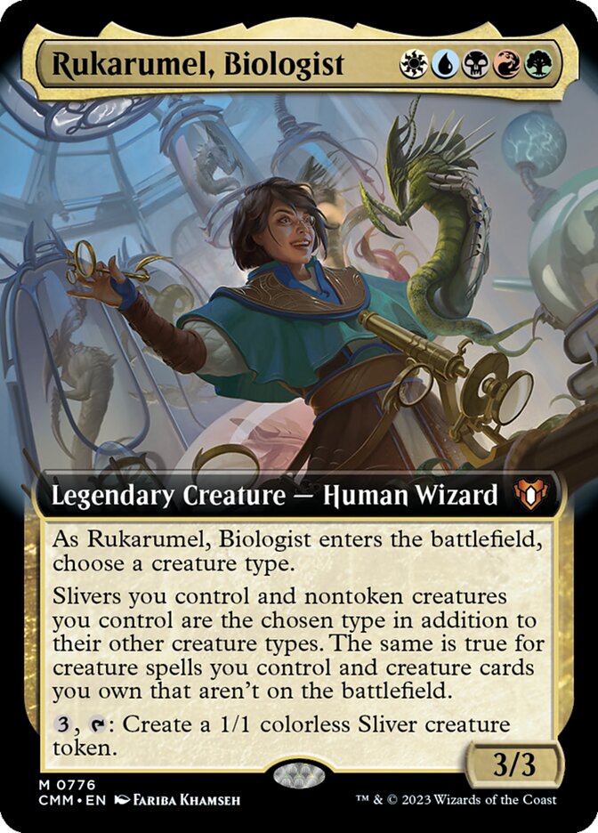 Rukarumel, Biologist - [Extended Art] Commander Masters (CMM)