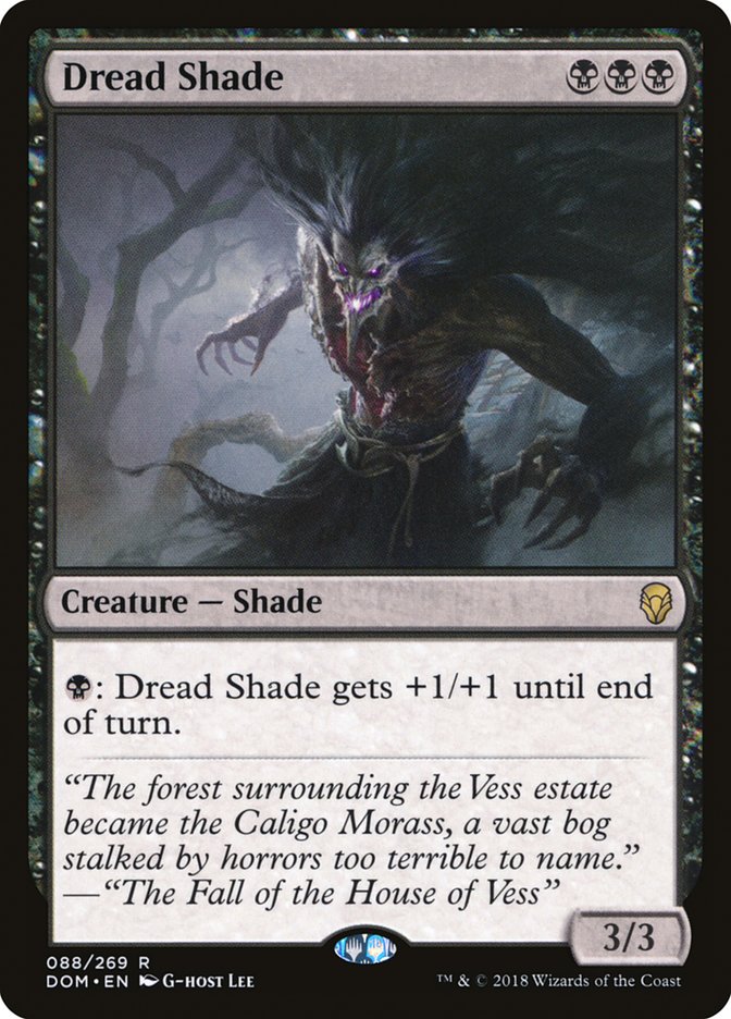 Dread Shade - [Foil] Dominaria (DOM)