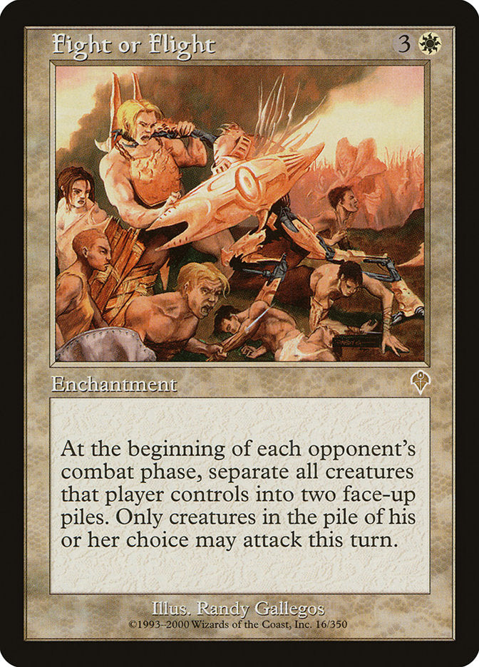 Fight or Flight - [Foil, Retro Frame] Invasion (INV)