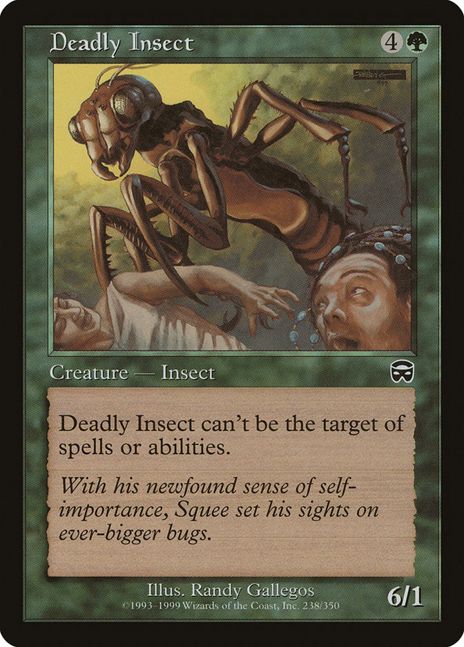 Deadly Insect - [Foil] Mercadian Masques (MMQ)