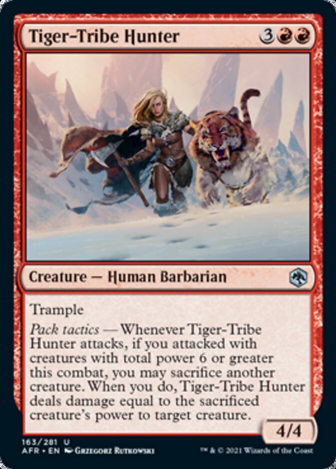 Tiger-Tribe Hunter - Adventures in the Forgotten Realms (AFR)