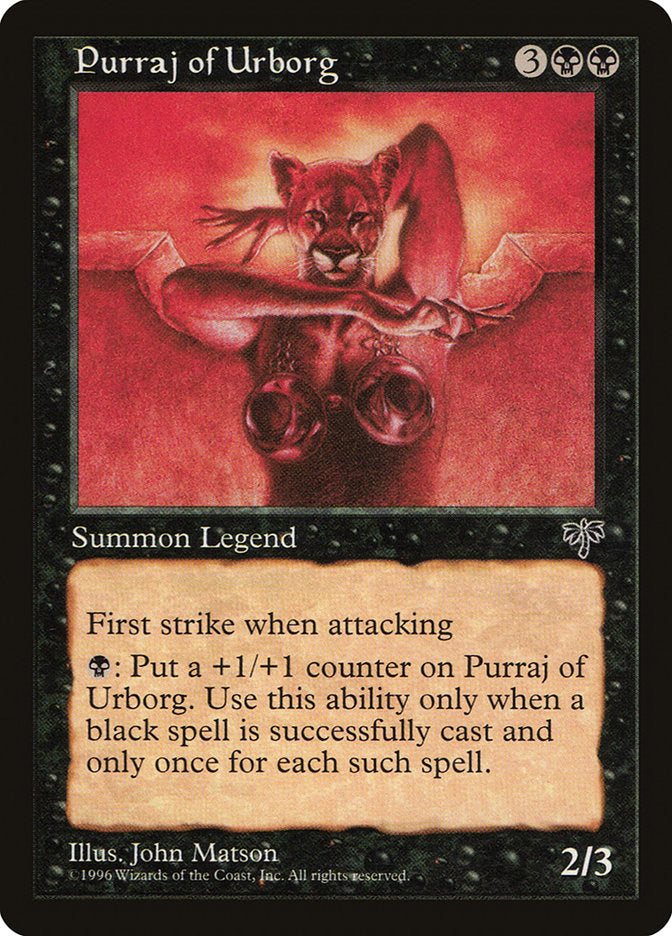 Purraj of Urborg - Mirage (MIR)