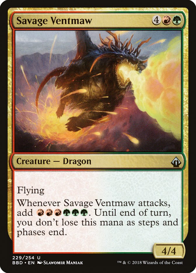 Savage Ventmaw - [Foil] Battlebond (BBD)