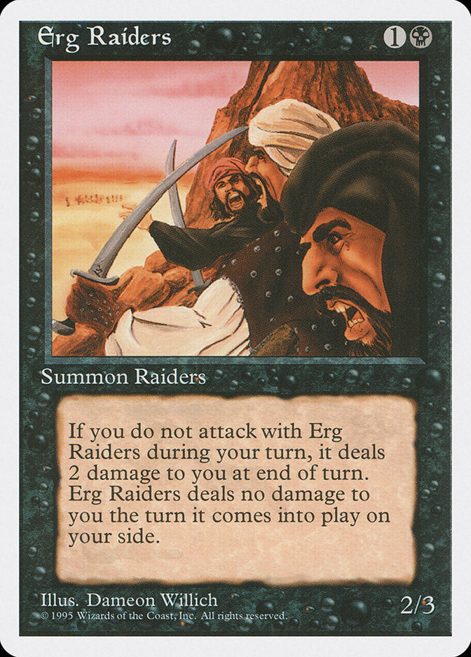 Erg Raiders - Fourth Edition (4ED)