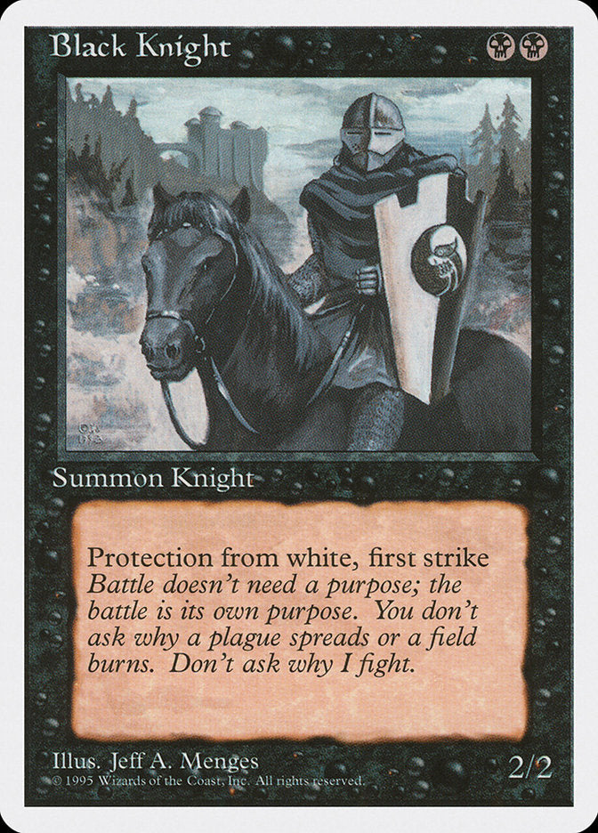 Black Knight - Fourth Edition (4ED)