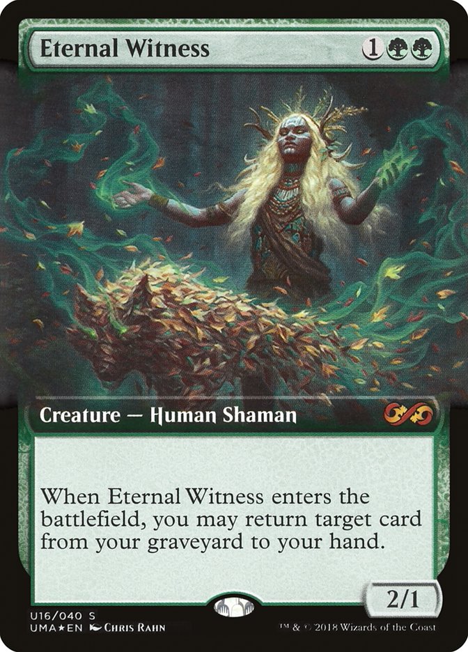 Eternal Witness - [Foil, Promo] Ultimate Box Topper (PUMA)