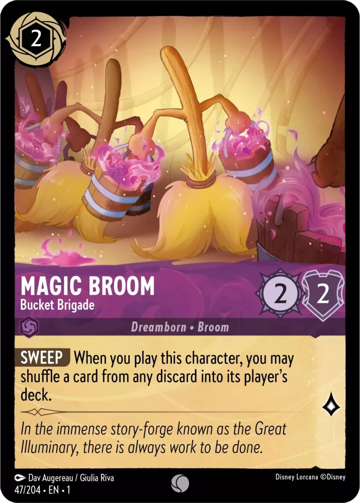 Magic Broom - Bucket Brigade - [Foil] The First Chapter (1)