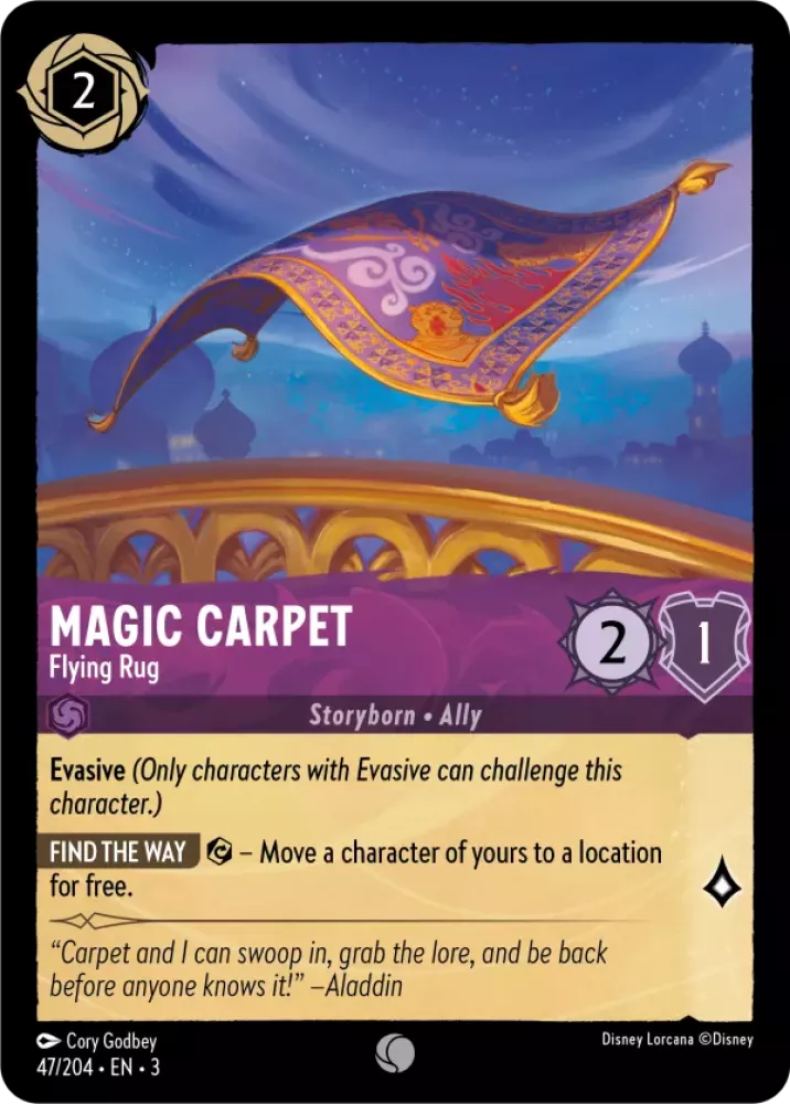 Magic Carpet - Flying Rug - Into the Inklands (3)