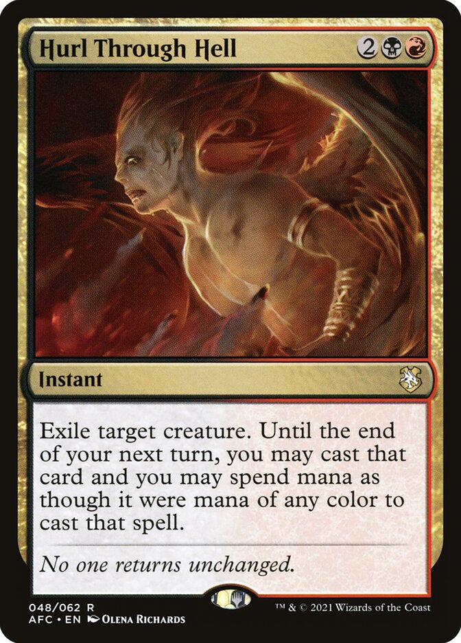 Hurl Through Hell - Forgotten Realms Commander (AFC)