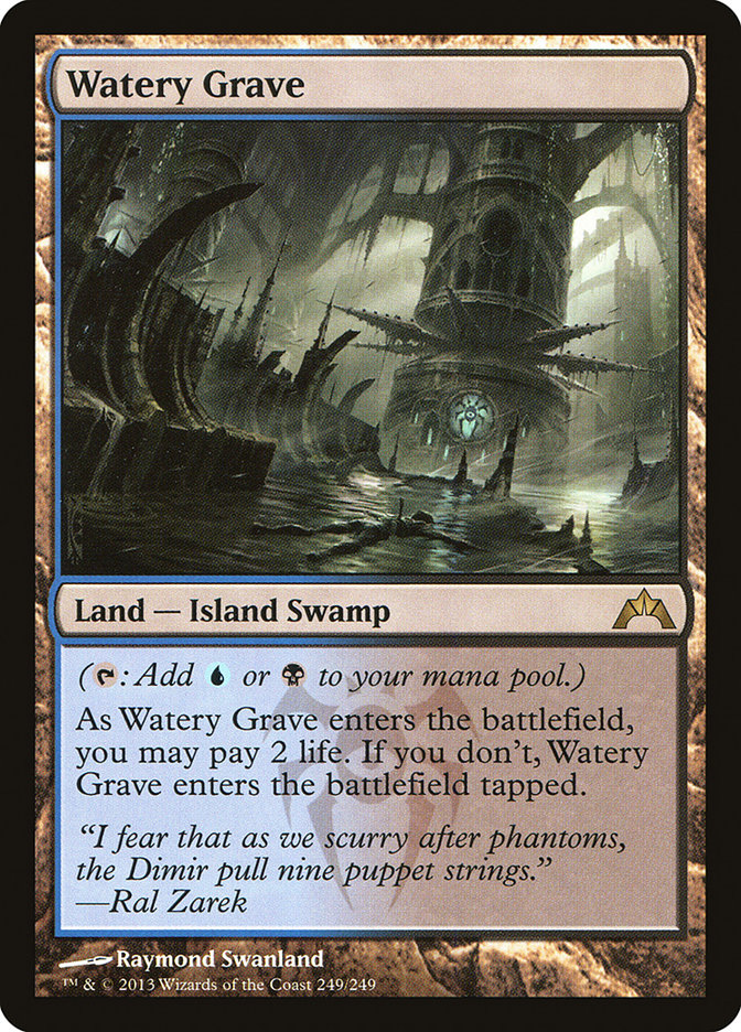 Watery Grave - [Foil] Gatecrash (GTC)