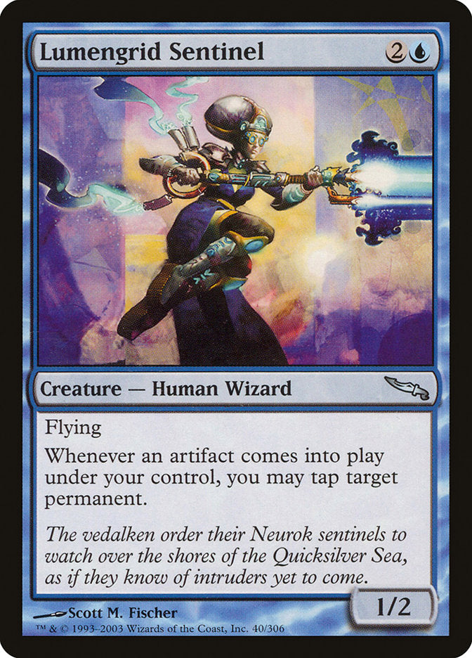 Lumengrid Sentinel - [Foil] Mirrodin (MRD)