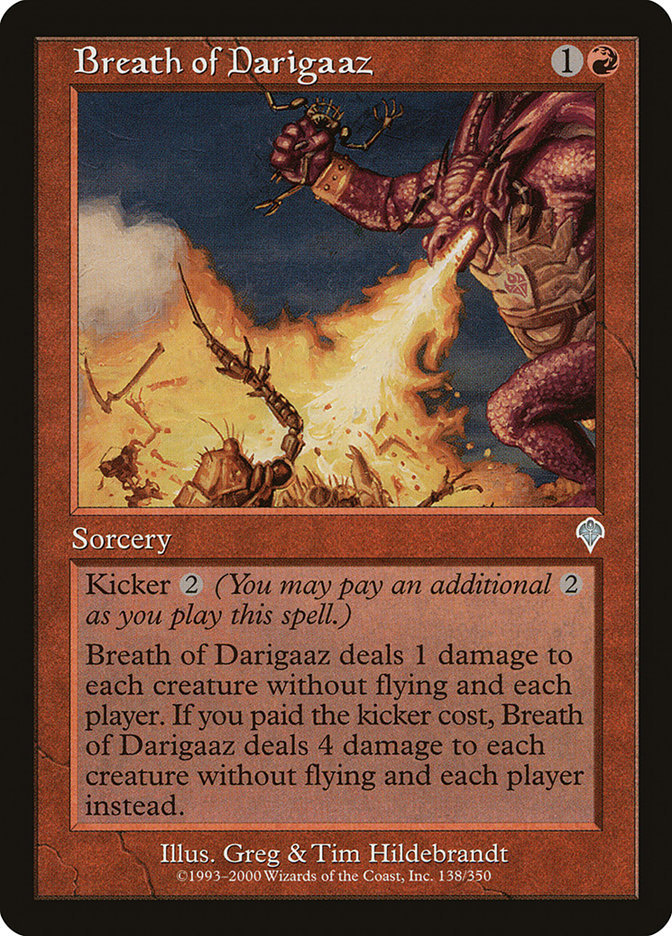 Breath of Darigaaz - [Foil, Retro Frame] Invasion (INV)