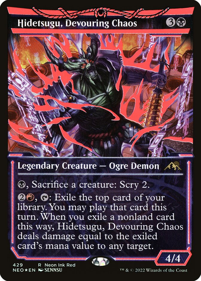 Hidetsugu, Devouring Chaos